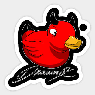 Draven DC Devil Duck Sticker